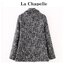 Lachapelle เสื้อนอก เสื้อคลุม แขนยาว สีเทา ผ้าชาแนล แบรนด์ Lachapelle แท้100% S/M/L/XL เทา