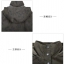 Clockhouse เสื้อฮูท เสื้อคลุมเขียวทหาร เนื้อผ้าลายดอก ในตัว แบรนด์ CLOCKHOUSE By C&A งานสวย แนวมากคะ เขียวทหาร