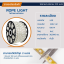 ไฟสายยาง ท่อกลม LED 100 m สีเขียว