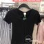 เสื้อยืด สีเทาอ่อน H&M เนื้อผ้ายืดหยุ่นสูง ทรงสวย เข้ารูป หรูมากคะ Size Xs/S/M/L สำเนา เทาอ่อน