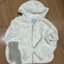 Forever21 เสื้อเฟอร์กันหนาว หมวกฮู้ด เสื้อขน แบรนด์ forever21 (FLUFFY COAT) ขาว