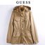 Guess เสื้อนอกเขียวทหาร เสื้อแจ็คเก็ต เสื้อฮู้ด แนวทหาร แพทเทินสวย เท่ห์ มาก แบรนด์ GUESS เขียว