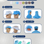 Lab Cap หมวกกันไฟฟ้าสถิตมีทั้งหมด 8 สี