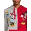 Disney เสื้อกันหนาว เสื้อวอร์มสีแดง เสื้อฮู้ด สีทูโทน แดงเทา สกรีนMINNIE & MICKEY งานDISNEY แท้ สำเนา แดง