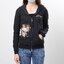 Ed hardy เสื้อแจ็คเก็ต เสื้อนอก เสื้อฮู้ดวอร์ม สีน้ำเงิน ฟอก แบรนด์ ED HARDY น้ำเงิน