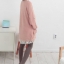 เดรสคลุมท้องสีโอรส น่ารักแบบหวานๆ ใส่ไปงานแต่งงาน ใช่เลย!!
