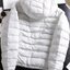 เสื้อกันหนาว เสื้อฮู้ดเฟอร์ บุนวมอุ่น สีขาว แบรนด์ FB SISTER (padded puffer coat สำเนา ขาว