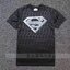 DC เสื้อยืดสีเทาดำ เนื้อนุ่ม เนื้อผ้าสวย super man แบรนด์ Dc สำเนา สำเนา เทาดำ