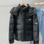 URBAN EXPOSURE เสื้อกันหนาว เสื้อฮู้ดเฟอร์กันหนาว บุนวมอุ่น แบรนด์ URBAN EXPOSURE ( Puffer Jacket ) ดำ