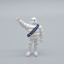 ตุ๊กตาMICHELIN ตุ๊กตา โมเดล มิชลิน
