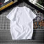 เสื้อยืดคอกลม สีขาวสกรีนลาย L/XL ขาว
