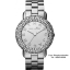 Marc by Marc Jacobs Women's MBM3190 Marci Analog Display Analog Quartz Silver Watch