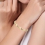 กำไล ข้อมือ สร้อยข้อมือทอง ฝังเพชร คริสตรัลแท้ สวยหรู ฝังแม่เหล็ก ปรับสมดุล สร้อยข้อมือผู้หญิง ใส่ทำงาน ออกงาน 426075