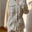 เสื้อทหาร เสื้อแจ็คเก็ต เสื้อแจ็คเก็ต ผู้หญิงแนวทหาร สีครีม cotton แบรนด์ BUFFALO