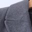 Zara เสื้อโค้ดกันหนาว เสื้อกันหนาว overcoat โค้ทวูล สีเทา สักหลาด ผสมวูล คอปก กระดุมสองแถว แบรนด์ ZARA เทา