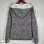 Primark เสื้อวอร์ม เสื้อกันหนาว หมวกฮู้ดสีเทา ซับขนอุ่นสีขาว แบรนด์PRIMARK เทา