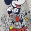 Disney เสื้อสเวตเตอร์ สีเทา สกรีนลายMICKEY งานDISNEY สำเนา เทาอ่อน