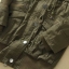 เสื้อกันหนาว สีเขียวทหาร บุขนนุ่ม ด้านใน สวยเท่ห์มากๆคะ แบรนด์เนม INGNI Japan100%