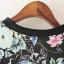 เสื้อวอร์มแขนยาว คอกลม ลายดอกสีสัน สดใส แบรนด์เนม TSZC แท้100% sizeS/M/L