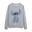 เสื้อ stitch Disney เสื้อยืด แขนยาว สีเทา ลายเลื่อม การ์ตูน STITCH งานสวย มากคะ สำเนา สำเนา สำเนา สำเนา สำเนา เทา