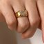 แหวนทองผู้ชาย ใส่ออกงาน แหวนทองฝังเพชร ใส่สวย ๆ ลายไม่เว่อร์ ใส่ได้ตลอด แหวนเพชร ใส่สวย ๆ 506406