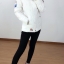 Lefties เสื้อโค้ทกันหนาว ขนเป็ด กันหนาวฮูทเฟอร์ ขนเป็ดสีขาว แบรนด์สเปน LEFTIES Outwear แท้ 100%ฮูท&เฟอร์ถอดได้ทุกจุดเลยคะ) งาน สวย น่ารักมากคะS/M/L สำเนา ขาว