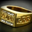 แหวนผู้ชาย แหวนทอง 18 K ฝังเพชร CZ AAA ลายโบราณ แหวนทอง วงใหญ่ หน้าแหวน สี่เหลี่ยม ใส่ออกงาน สวย ๆ ของขวัญให้แฟน 272660
