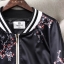 Standard issue เสื้อแจ็คเก็ต เสื้อนอก เสื้อคลุม เสื้อเบสบอล ผ้าไหม งานSTANDARD ISSUE แต่งลายปัก สไตล์วินเทจ น้ำเงิน