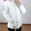 Lefties เสื้อโค้ทกันหนาว ขนเป็ด กันหนาวฮูทเฟอร์ ขนเป็ดสีขาว แบรนด์สเปน LEFTIES Outwear แท้ 100%ฮูท&เฟอร์ถอดได้ทุกจุดเลยคะ) งาน สวย น่ารักมากคะS/M/L สำเนา ขาว