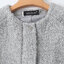 SFERA เสื้อโค้ดกันหนาว เสื้อกันหนาว overcoat โค้ทวูล สีเทา สักหลาด ผสมวูล คอปก แบรนด์ SFERA เทาอ่อน
