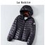 La Babite เสื้อฮู้ดขนเป็ด เสื้อขนเป็ดสีดำ แบรนด์ La Babite กันหนาวฮู้ดขนเป็ดแบบบาง down90%&Feather10% Size S ดำ