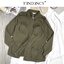 Tendency เสื้อเขียวทหาร เสื้อนอกแนวทหาร เสื้อคลุมทหาร แพทเทินสวย เท่ห์มาก แบรนด์TENDENCY เขียว