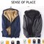 Sense of place เสื้อวอร์ม กันหนาว เสื้อฮู้ด เสื้อแจ็คเก็ตเสิ้อวอร์ม แบรนด์ญี่ปุ่น Sense of Place S/M/L/XL