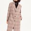 Chicoree เสื้อโค้ท กันหนาว ลายตาราง checked coat checked blazer แบรนด์ Chicoree outerwear