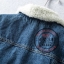 เสื้อกันหนาว เสื้อแจ็คเก็ตยีนส์ แต่งซับขนอุ่น สีขาวด้านใน แบรนด์ DENIM COLLECTION งานสวย น่ารักมากคะ สำเนา ยีนส์