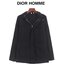 Dior Homme เสื้อคลุม เสื้อฮู้ดสีดำ เสื้อนอก แพทเทินสวย เท่ห์มาก คะ แบรนด์ Dior Hommeสำเนา สำเนา ดำ
