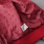 เสื้อหนัง เสื้อแจ็คเก็ตหนัง Jacket หนัง สีแดง แต่งซิบ เท่ห์ ๆ แขน และเอวจั๊มพ์ Size S