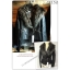 เสื้อหนัง แจ็คเก็ตหนัง Jacket หนัง แต่งซิปเงิน คอปกเฟอร์ สวย หรู (ปกเฟอร์ ถอดใส่ได้) สวยเท่ห์