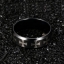 แหวนผู้ชาย แหวนเงิน Stainless Steel แหวนสีดำ แบบแมน ๆ แหวนร็อค สีดำ ดีไซน์ ลาย กากบาท สีเงิน แหวนวัยรุ่น เท่ ๆ ของขวัญวันเกิดแฟน 905492