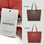กระเป๋าMNG กระเป๋าหนังแฟชั่น สะพายข้าง แบรนด์ MANGO 3 สี: น้ำตาล/แดง/ดำ size:ยาว33cm/กว้าง 30cm/หนา13 cm
