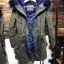 BERSHKA เสื้อโค้ท โค้ทฮูท กันหนาว เสื้อparka ฮูท กันหนาวสีเขียว แบรนด์เนมBERSHKA แต่งเฟอร์ สีแดง ซับขนอุ่นสีแดง งานสวย มากคะ Size XS/S/M/L/2L/3L เขียว เฟอร์แดง