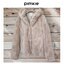 เสื้อเฟอร์กันหนาว หมวกฮู้ด เสื้อขน Fluffy coat แบรนด์ pimkie ดำ