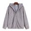 Bliatorm เสื้อเฟอร์กันหนาว หมวกฮู้ด เสื้อขน Fluffy coat แบรนด์ BLIATORM ดำ