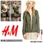 H&m เสื้อคลุม เสื้อนอกสีเขียวทหาร แต่งฮูท แบรนด์เนมH&M งานสวย แพทเทิร์นเนี๊ยบมากคะ Size XS/S/M/L/XL/XXL เขียวทหาร