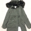 เสื้อโค้ทฮูท BERSHKAกันหนาว Parka สีเขียวแต่งขนเฟอร์ ซับขนอุ่นด้านใน (เฟอร์ & ขนอุ่นด้านใน ถอดได้คะ) งานสวย บุนวมอุ่น ใส่ติดลบได้เลยคะ Size XS/S/M/ L เขียว