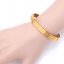 กำไลข้อมือ ผู้หญิง กำไลข้อมือ 316L Stainless Steel กำไลทอง แกะลาย ตัวเลข โรมัน สีทอง และ สีเงิน กำไล ข้อมือ ทอง ใส่ได้ทุกโอกาส 726061