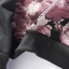 เสื้อวอร์ม สีดำ สกรีนลายดอก แบรนด์ LA CHAPELLE งานสวย เท่ห์ แนวๆคะ ดำ