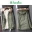 Benetton เสื้อกันหนาว parka ปาร์ก้า โค้ทกันหนาว เสื้อฮูทเฟอร์ สีเขียว แบรนด์เนม BENETTON แต่งขนเฟอร์ ซับขนอุ่นด้านใน(เฟอร์ถอดได้คะ) เขียว