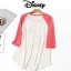 Disney เสื้อยืดคอกลม สีทูโทน ลายMIckey mouse งานDISNEY แท้ สวยมากคะ สำเนา สำเนา สำเนา สำเนา ขาว ชมพู