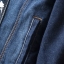 เสื้อยีนส์ เข้ม แจ็คเก็ตยีนส์ แต่งกระดุมทอง แบรนด์เนม CABI JEAN ไซส์ S/M ยีนส์เข้ม